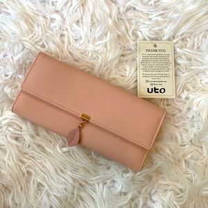 Vegan leather wallet NWT